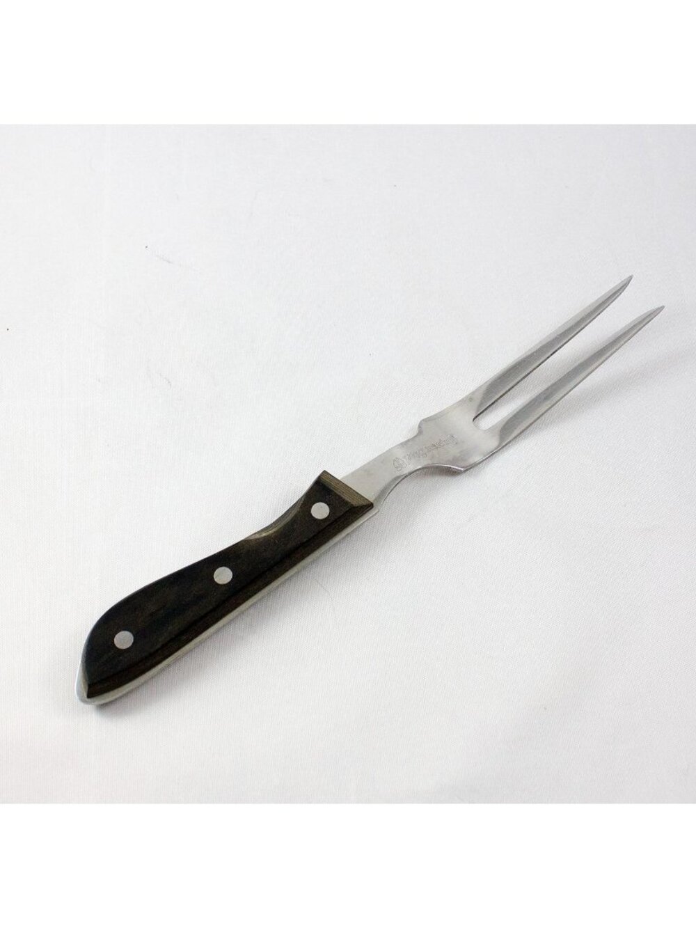 Emperor Steel Savoy 2-Prong Meat Carving Serving Fork Full-Tang Riveted Handle